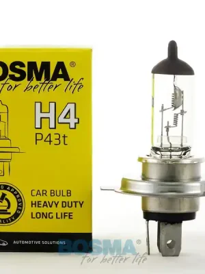 Nejlepší Cena Bosma 6760 Žárovka 24V 75/70W H4 P43t LONG LIFE HEAVY DUTY