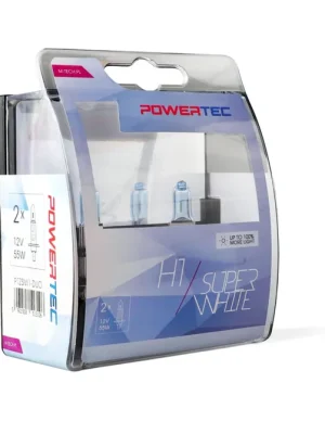 M-Tech Žárovka 12V H1 55W P14.5S SUPER WHITE DUO Poslední Šance