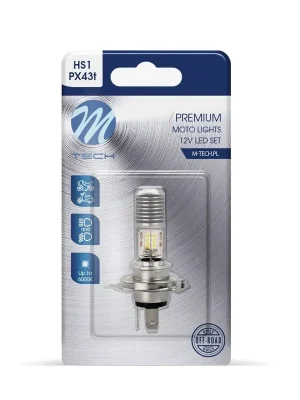 M-Tech Žárovka LED 12V HS1 12W PX43T 12XSMD3030 Akce