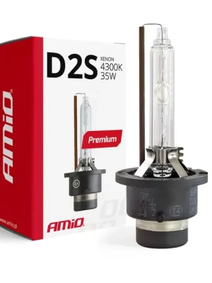Amio 01975 Žárovka D2S PREMIUM 4300K xenonová PREMIUM Pouze Dnes