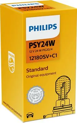 Poslední Šance Philips 12180SV+C1 Žárovka 12V PSY24W PG20/4