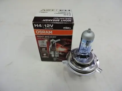 Žárovka H4 +150% NIGHT BREAKER LASER, OSRAM 64193NL Novinka