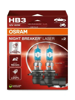 Ihned K Objednání Osram 9005NL-2HB Žárovka 12V HB3 60W P20d 2Ks