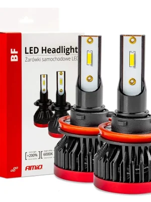 Amio 02245 LED žárovky hlavního svícení BF Série H8/H9/H11/H16 Ověřený