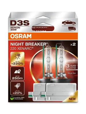 Bezpečná Platba Osram 66340XN2-2HB Žárovka, dálkový světlomet 42V D3S 35W PK32d-5 2Ks