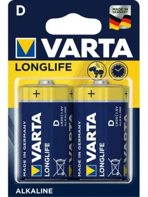 Ověřený Varta Baterie Long Life D LR20 2 ks
