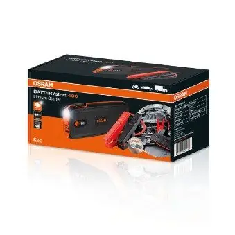 Ověřený Osram BATTERYstart 400 - OBSL400 Kompaktní a výkonný lithiový startér s funkcí powerbanky 12V 400/2000A 16,8Ah