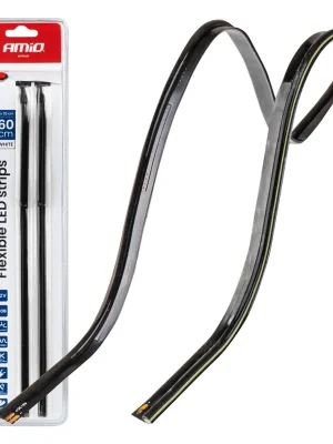 Amio 04575 LED pásky COB do auta - boční bílá 2x30 cm 12 V Omezená Nabídka