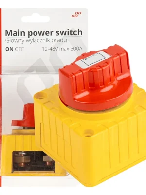 Vrácení Zdarma Amio 03839 Hlavní vypínač autobaterie 12-48V max.300A