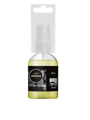 Aroma Car Pump Spray - Black 30ml Levný