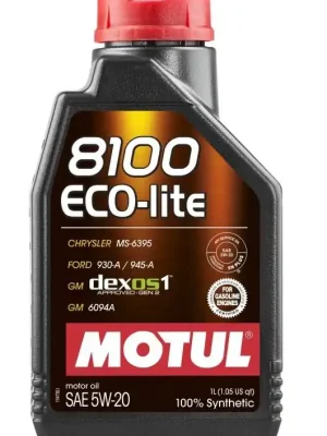 Tovární Cena Motul 8100 Eco-Lite 5W-20 1L