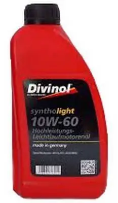 Divinol Syntholight 10W-60 1L Objednat Nyní