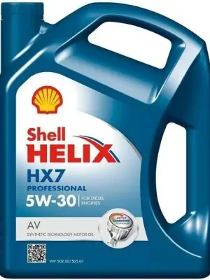 Nejlepší Cena Shell Helix HX7 Professional AV 5W-30 4L