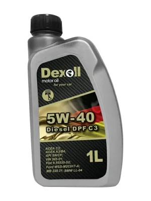 Dexoll Diesel DPF C3 5W-40 1L Finální Výprodej