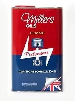 Millers Oils Classic Pistoneeze 20W-50 1L Autentický