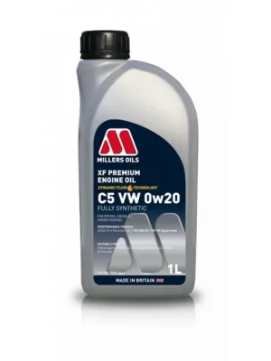 Koupit Online Millers Oils XF Premium C5 VW 0W-20 1 l