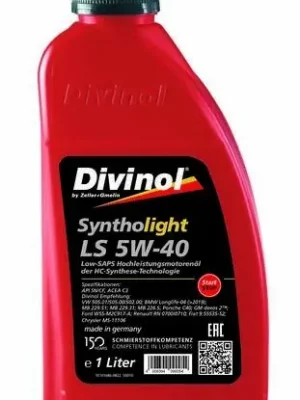 Novinka Divinol Syntholight LS 5W-40 1L