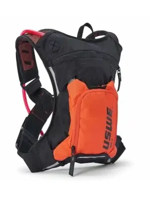 Sezónní Sleva batoh ENDURO RAW 3, USWE - ŠVÉDSKO (factory oranžová, objem 3L, hydrobag 2L)