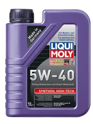 Bezpečná Platba Liqui Moly 1306 (1855) SynthOil High Tech 5W-40 1L