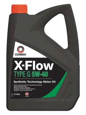Autentický Comma X-Flow Type G 5W-40 4L