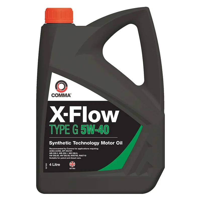 Autentický Comma X-Flow Type G 5W-40 4L