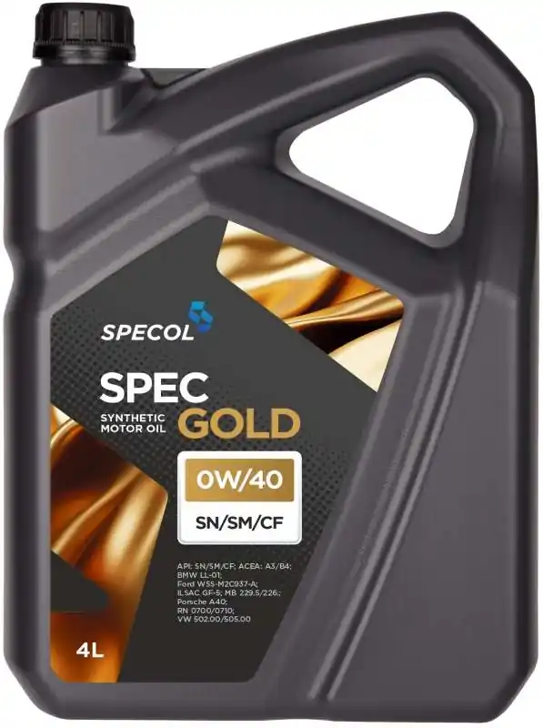 Specol Spec Gold SN/SM/CF 0W-40 4L Bezpečná Platba