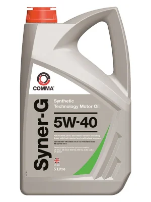Comma Syner-G 5W-40 5L Rychlé Dodání