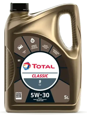 Total Classic 9 C2 5W-30 5L Nejprodávanější