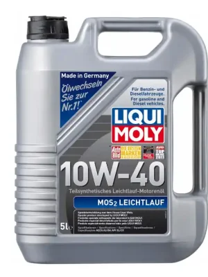 Tovární Cena Liqui Moly 1092 (2184) MoS2 Leichtlauf 10W-40 5L