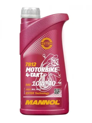 Levný Mannol 7812 Motorbike 4T 10W-40 1L