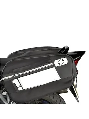 Nejprodávanější boční brašny na motocykl F1, OXFORD (černé, objem 55 l, pár)
