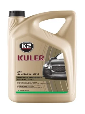 Levný K2 KULER Chladící kapalina G11, zelená 5L