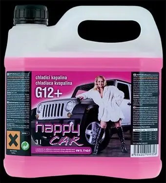 Objednat Nyní Happy Car Chladicí kapalina G12+ 3L