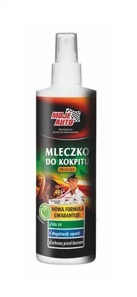 Sleva Moje Auto Mléko pro čištění kokpitu, lesklý jablko 300ml