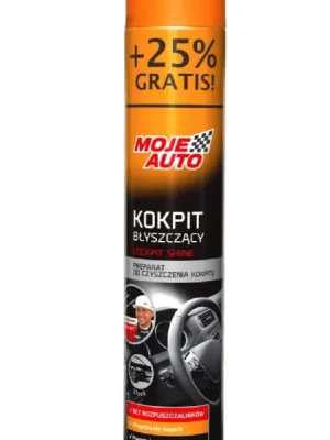 Moje Auto Cockpit sprej, lesklý černý 750ml Ihned K Objednání