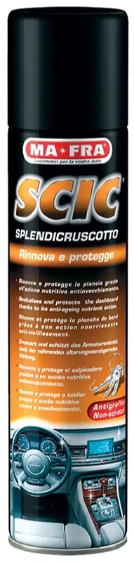 MA-FRA SCIC ORANGE - oranžový kokpit sprej renovuje a chrání 600ml Výprodej
