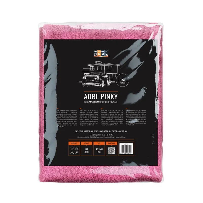 Mikrovláknová utěrka ADBL Pinky Aktuální