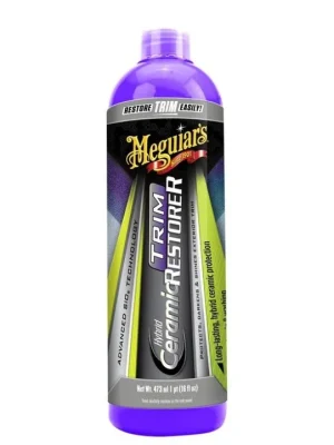 Meguiar's Hybrid Ceramic Trim Restorer - oživovač a keramická ochrana nelakovaných plastů, 473 ml Must-Have