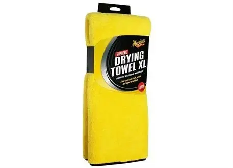 Meguiar's Supreme Drying Towel XL - extra hustý a savý sušicí ručník z mikrovlákna, 85 x 55 cm Omezená Nabídka