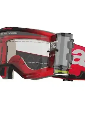 Speciální Cena brýle VISION 5 BLAZE ROLL-OFF WIDE VISION, ALPINESTARS (červená, čiré plexi a roll-off systém) 2025