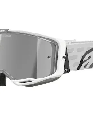 Kup Teď brýle VISION 8 CORP, ALPINESTARS (bílá, zrcadlové stříbrné plexi) 2025