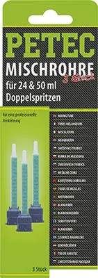 Víkendová Akce Petec 98603 Statické směšovací trubice 24ml/50ml, 3 ks