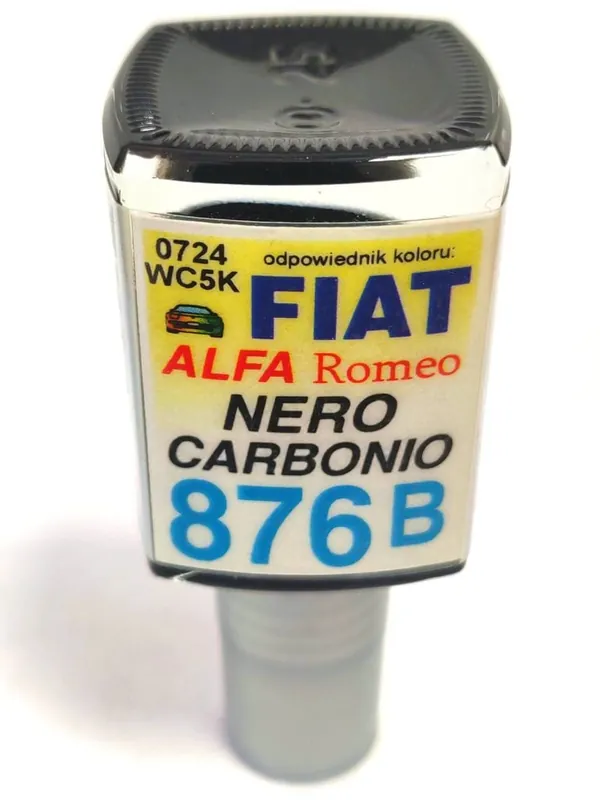 ARASYSTEM Lakovací tužka 876B Nero Carbonio Fiat (2005-2023) a Alfa Romeo (2005-2023) 10 ml Jen Po Omezenou Doba