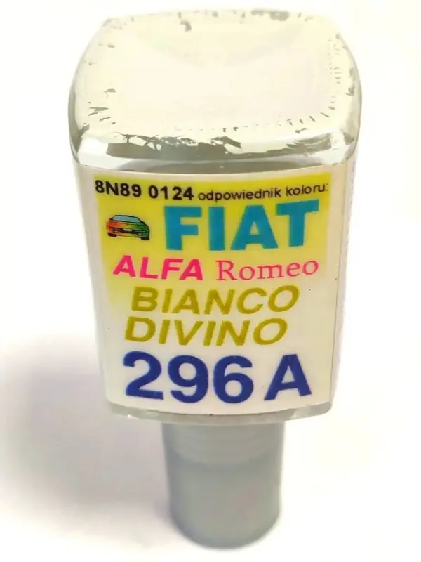 Nejlepší Volba ARASYSTEM Lakovací tužka 296A Bianco divino (Bianco ghiaccio/pastello, Glory Weiss) Fiat (2007-2022) a Alfa R 10 ml