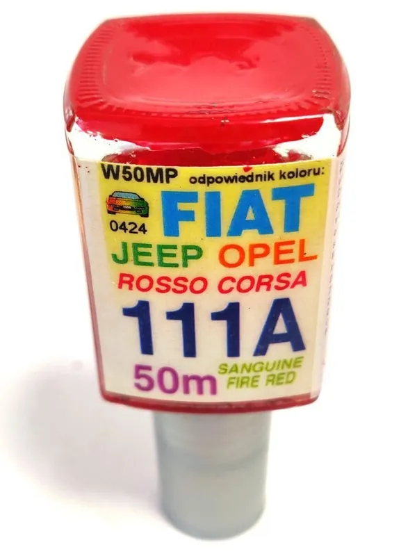 Aktuální ARASYSTEM Lakovací tužka 111A Rosso Corsa Fiat, Opel, Jeep 10 ml