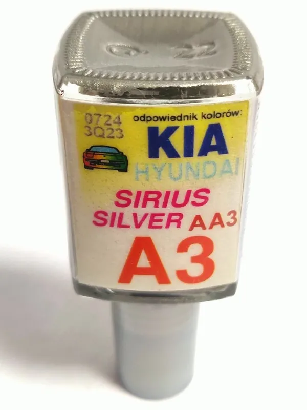 Ověřený ARASYSTEM Lakovací tužka A3 Sirius Silver KIA (2009-2018) 10 ml
