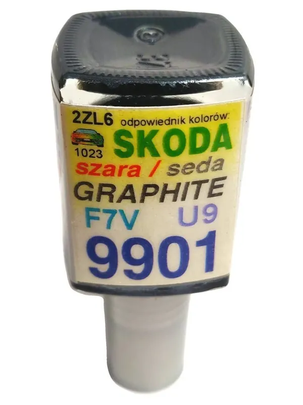 Nízká Cena ARASYSTEM Lakovací tužka 9901 - U9 Šedá graphite Škoda (2003-2007) 10 ml