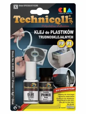 Technicqll Lepidlo na PP, PE a PTFE 8g+8ml X-935 Zlevněný
