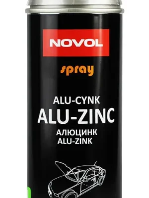 Novol 90408 ALU+CYNK SPRAY - Hliníkovo-zinkový antikorozní nástřik 400ml Nová Kolekce