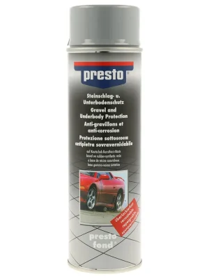 Presto 306031 Sprej pro ochranu proti kamínkům, přelakovatelný šedý 500ml Horká Nabídka